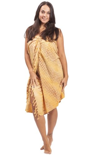 Sarong BALI BATIK béžový XIV.