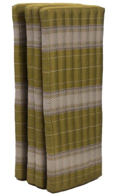 Futon skládací Comfort zelený / 120 cm