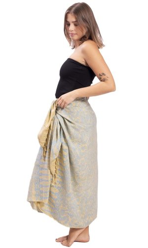 Sarong BALI BATIK béžový III.
