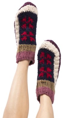 Pletené bačkůrky XIII.