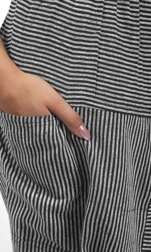 Szarawary / Spodnie haremki CLASSIC STRIPES czarny II.