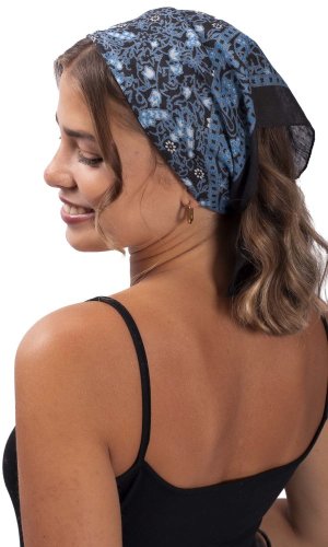 BANDANA GAJRAJ šátek tmavě modrý II.