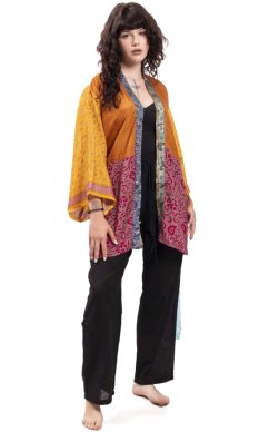 Krátké KIMONO multicolor IX.