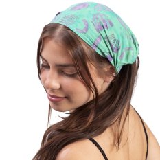 Čelenka BALI BATIK tyrkysová VIII.
