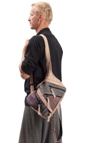 Batoh ETNO multipocket světlý II.