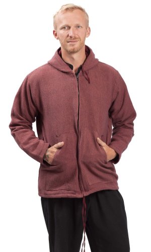 Bunda s kapucí NEPA bordó II.