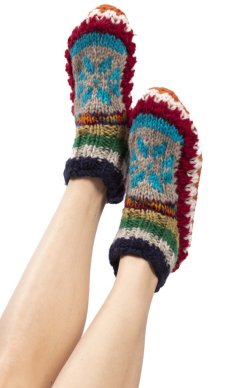 Pletené bačkůrky XV.