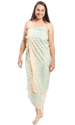 Sarong BALI BATIK béžový VII.