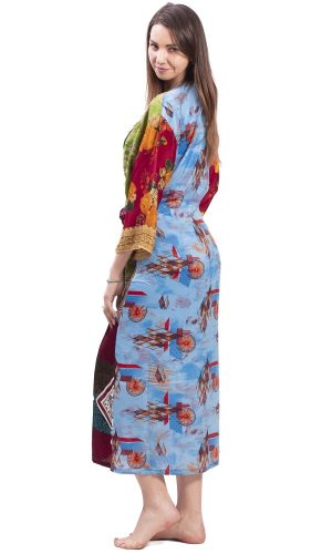 Dlouhé KIMONO multicolor X.