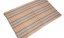Futon skládací Comfort oranžovo-zelený / 120 cm
