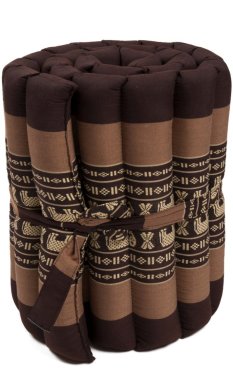 Futon ELEPHANT rolovací / šírka 40 cm / hnedý