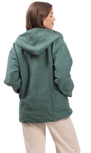 Bunda s kapucí NEPA tyrkysová