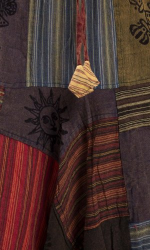 Patchworkowe szarawary KANTHA