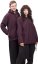 Bluza unisex z kapturem RAHUL ciemny fiolet - Rozmiar: XL