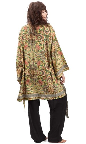 Krátké kimono MEHER zelená II.