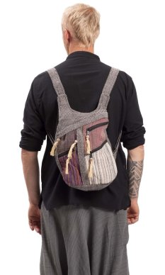 Batoh ETNO multipocket černá VI.