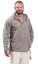Koszula Classic indyjska / ETNO KURTA z kapturem jasno szara - Rozmiar: 5XL