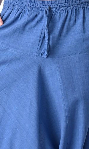 Harémové kalhoty / Sultánky Classic modré
