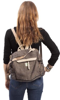 Batoh 2v1 VANYA hnedo-čierny I.