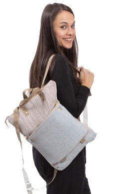 Batoh SAGAR modro-čierny II.