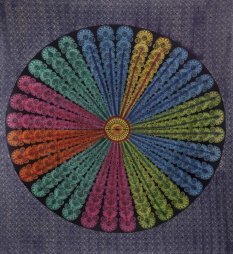 Mandala duża Barmere Rainbow I.