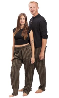 Kalhoty CLASSIC STRIPES zelené II.