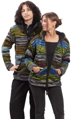 Kurtka dzianinowa MARLED multicolor