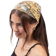Čelenka BALI BATIK hnědá II.