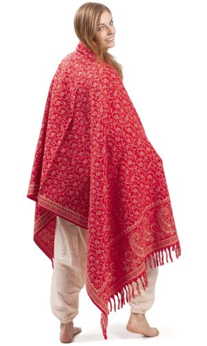 Šála GARAM červená II.