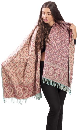 Šál GARAM ružový II.