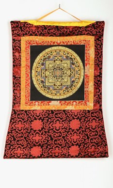 Maľovaný obraz THANGKA 67x88 cm