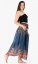 Długa spódnica / suknia Meadow niebieski-petrol