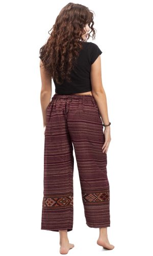 Teplé kalhoty BIHAR FREE červené III.