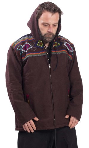 Teplá pánská bunda VIKRAM hnědá IV.