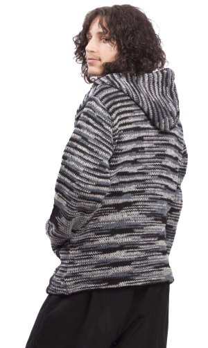 Kurtka dzianinowa MARLED szara - Rozmiar: M