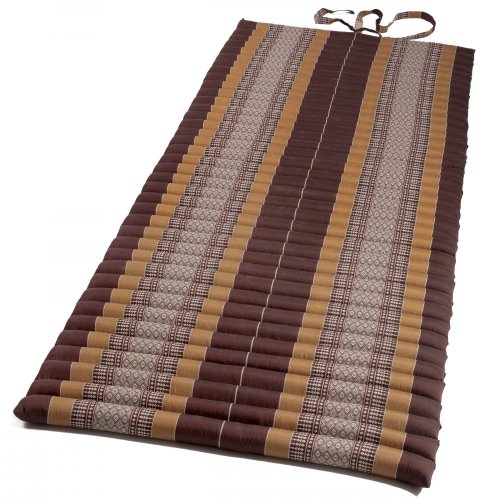 Futon rolovací / šířka 80 cm / hnědý