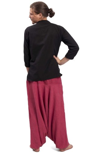 Harémové kalhoty / Sultánky KHADAR červené