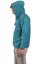 Bluza unisex z kapturem RAHUL turkusowa - Rozmiar: 2XL