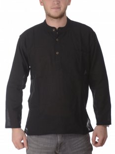Koszula indyjska / ETNO KURTA czarna