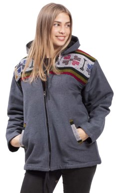 Teplá bunda VIKRAM siva XIII.