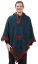 Vlněné pončo LAHARA RUNA modré II.