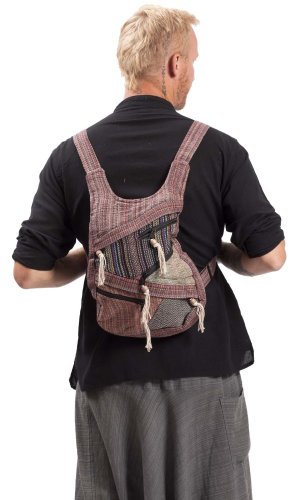 Batoh ETNO multipocket světlý XIII.