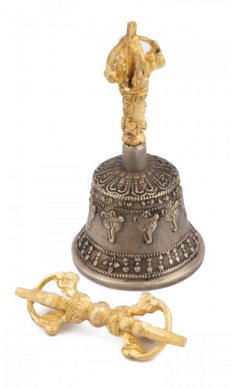 Tibetský zvonek DILBU speciální zvuk I. ↑ 11 cm