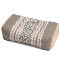 Meditačná poduška hranatá FUTON oranžovo-zelený