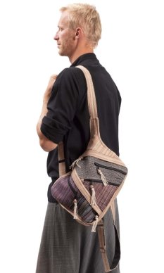 Batoh ETNO multipocket světlý II.