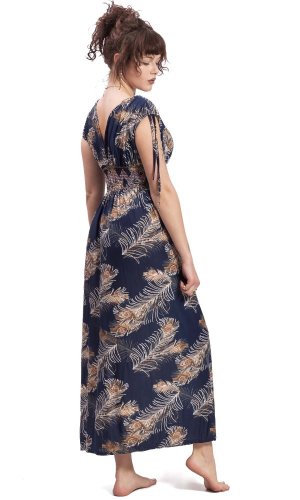 Dámské šaty dlouhé KAY PEACOCK tmavě modré I. Dámské šaty dlouhé KAY PEACOCK tmavě modré I.