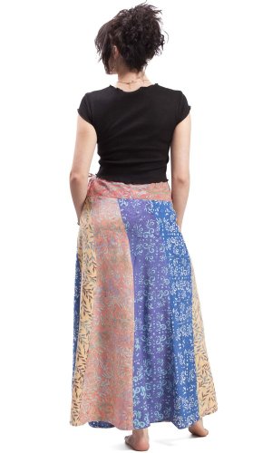 Spódnice typu sarong niebieska