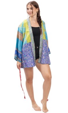 Krátké KIMONO multicolor XI.