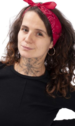 BANDANA PALLAV šátek červený II.