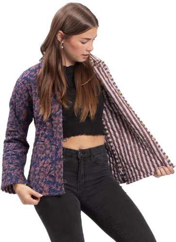 Dámský kabátek PARAT tmavě modrá III.